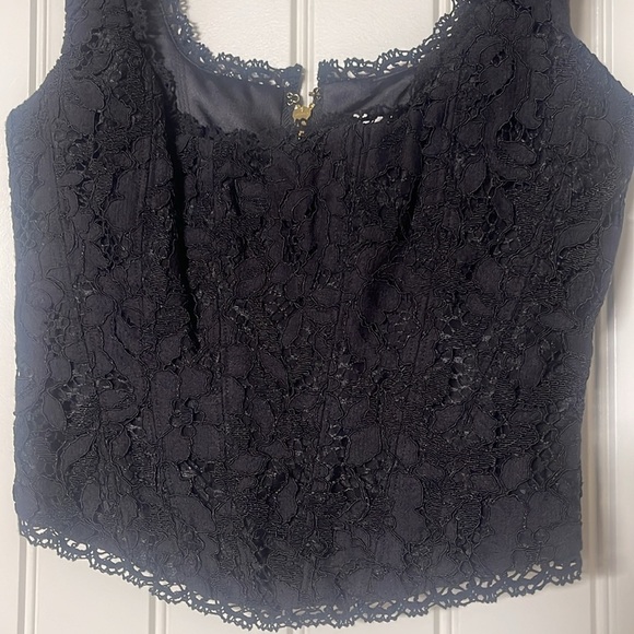 LOVESHACKFANCY Lorelai Bustier in Black
Color: Black - Picture 3 of 7